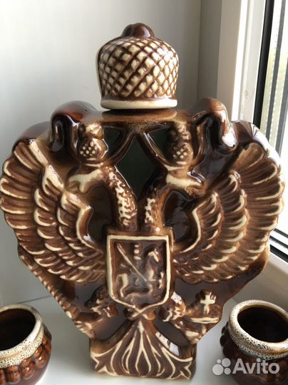 Штоф Герб с рюмочками