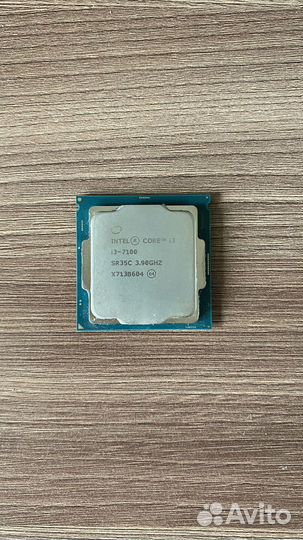 Процессор intel core i3 7100