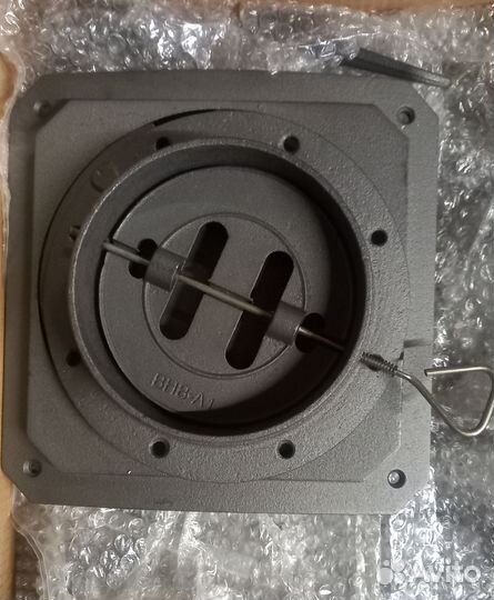 Шиберная заслонка, варочная плита с конфоркой