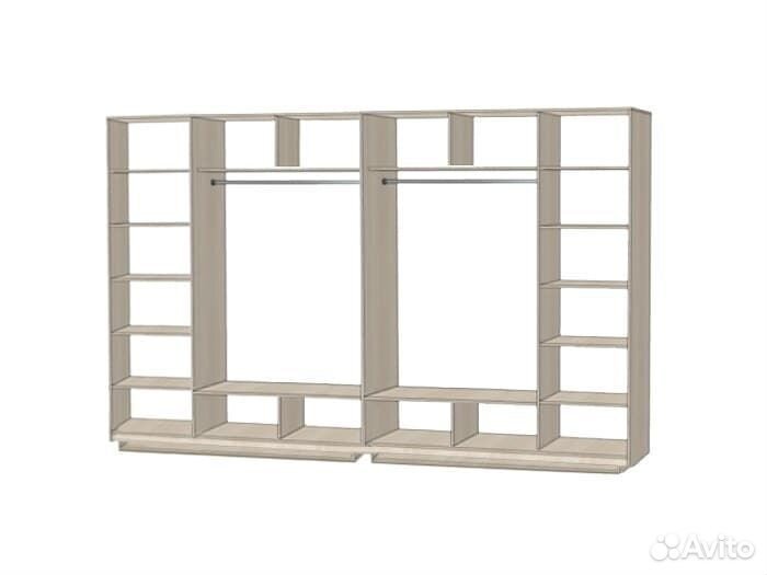 Шкаф купе большой 6-ти дверный