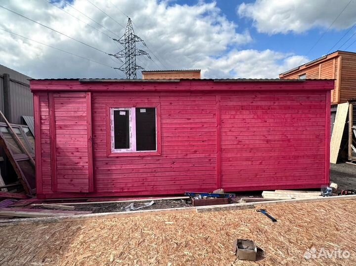 Утепленная Бытовка для Строителей