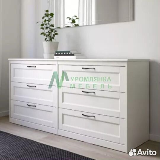 Комод Икея 2 белый