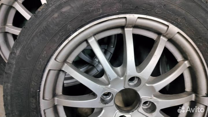 Колеса литые летние на ваз r 14