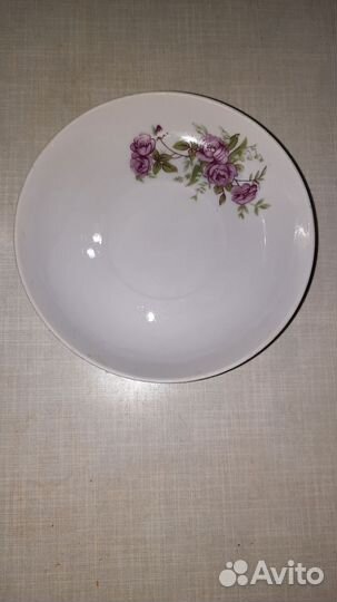 Блюдце СССР дулево