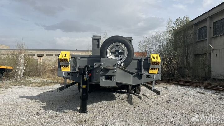 Прицеп трал (тяжеловоз) Авиком 8871Т-04 никзорамный, 2024