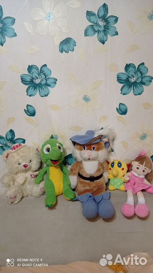 Детские игрушки мягкие дракон кот кукла медведь
