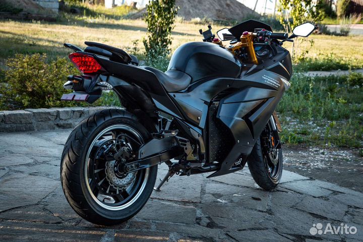 Электромотоцикл Kawasaki. 5000 ватт