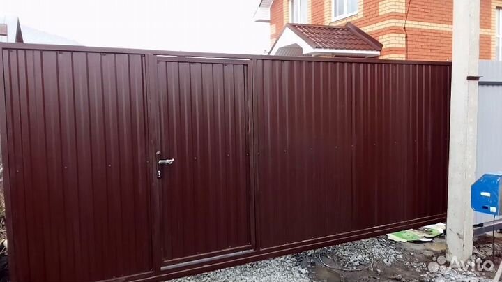Уличные въездные ворота