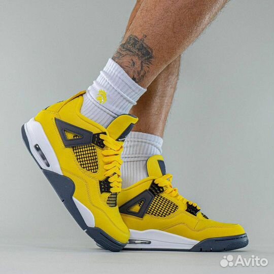 Кроссовки Air Jordan 4 Lightning (41-45)