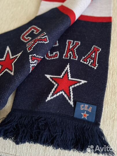 Хоккейный шарф ска