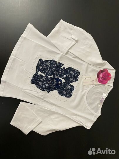 Лонгслив для девочек