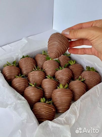 Клубника в шоколаде