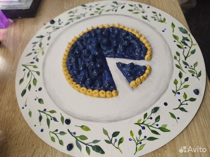 Интерьерная картина с объемными элементами