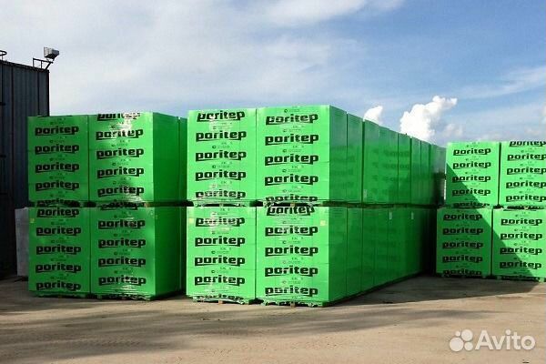 Стеновые блоки Poritep 625х250х300