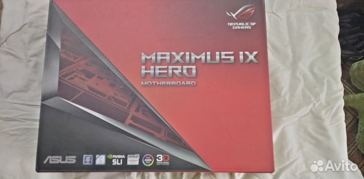 Материнская плата asus maximus IX hero