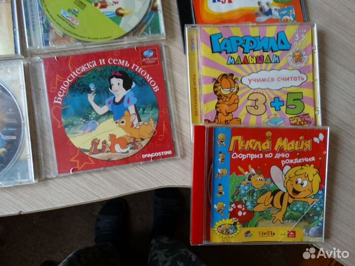 Игры,Развивайки,Английский малышам 12 шт Пакетом