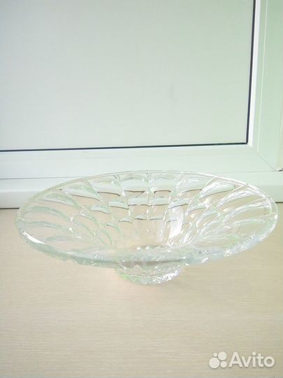 Хрустальная фруктовница (ваза) 