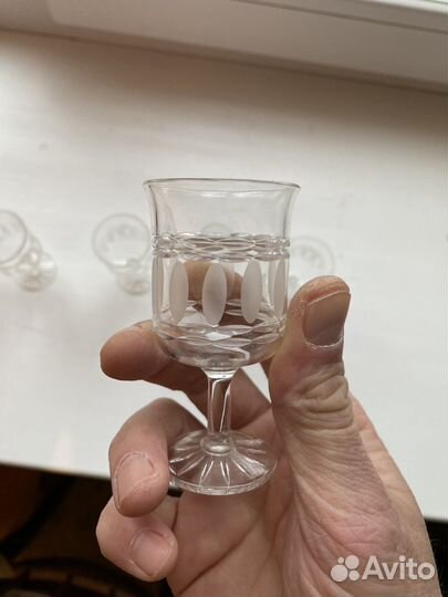 Графин хрустальный СССР и рюмки