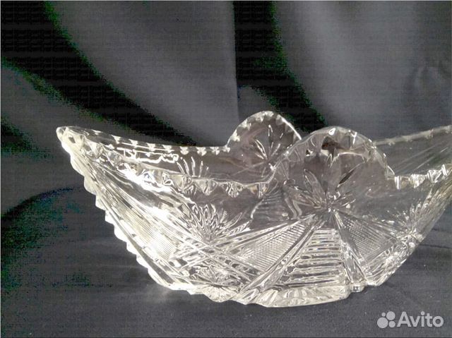 Салатник хрусталь