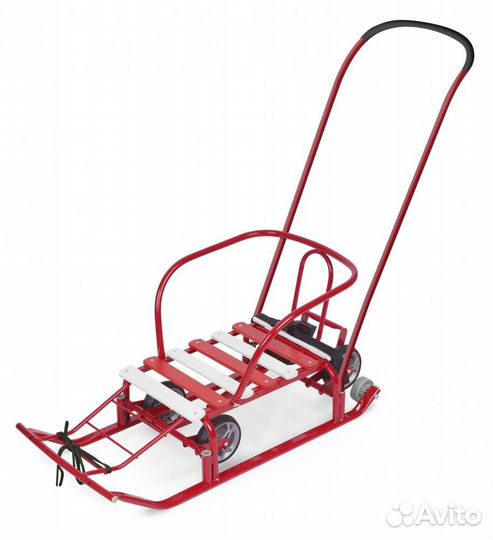 Детские санки с колесами