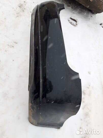 Бампер задний Фольцваген Поло 09-15