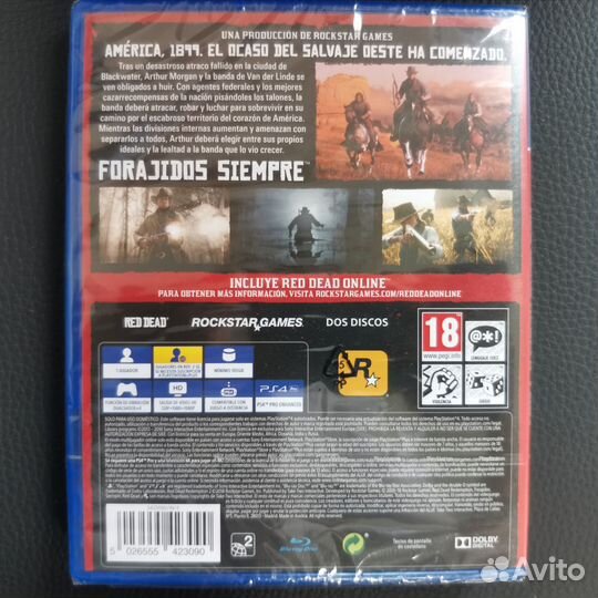 Red Dead Redemption 2 PS4 (новый)