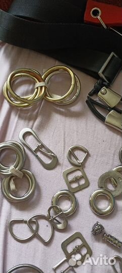 Фурнитура и кольца металлическая для сумок