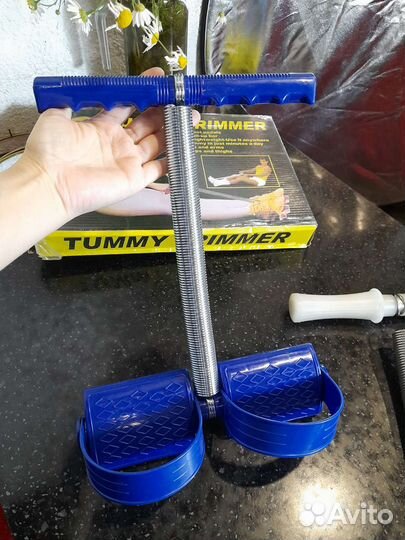 Пружинный эспандер тренажёр Tummy Trimmer