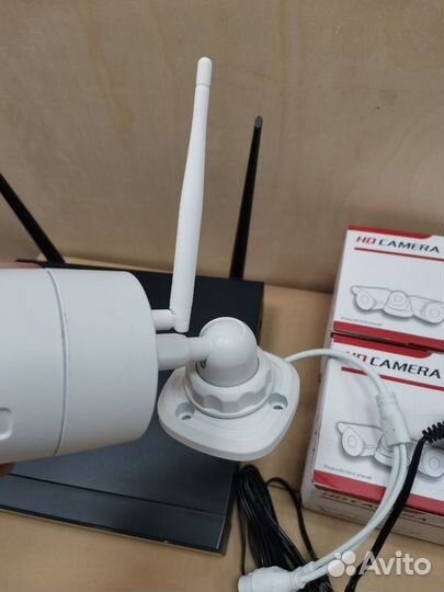 Комплект видеонаблюдения 4 камеры