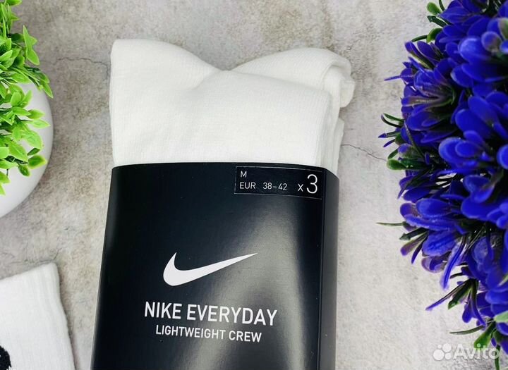 Носки Nike белые оригинал