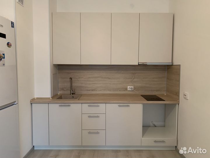 Прямая кухня небольшая ксп:18562