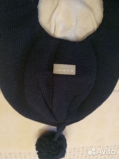 Шапка-шлем Kerry новая 50 (темно-синяя)