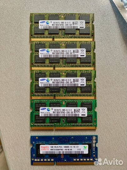 Оперативная память ddr3 SO-dimm 1333 Mac и ноуты
