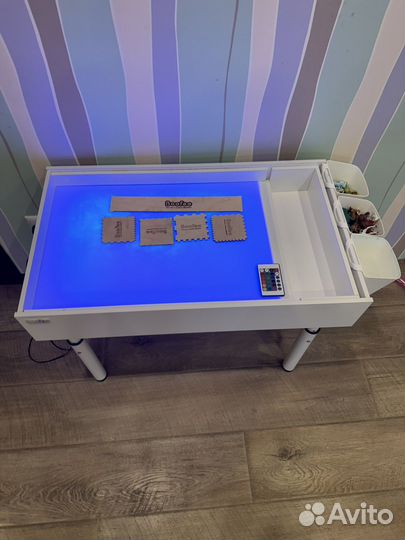 Столик песочница Boofee (световой)