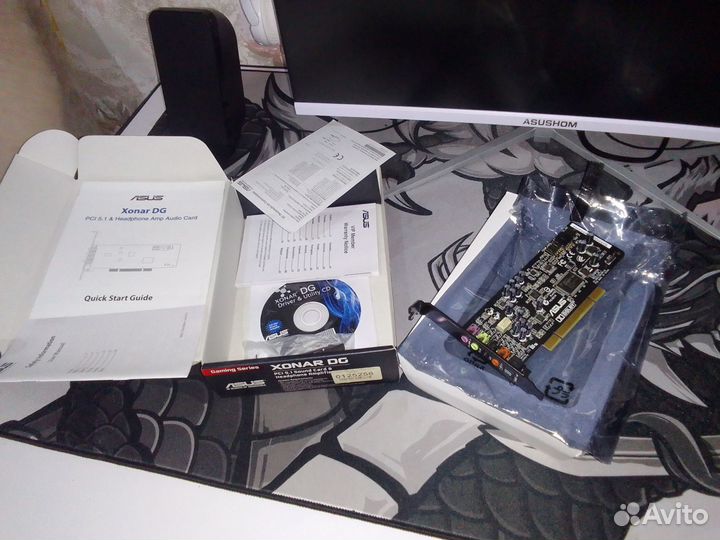 Звуковая карта asus xonar dg pci 5.1