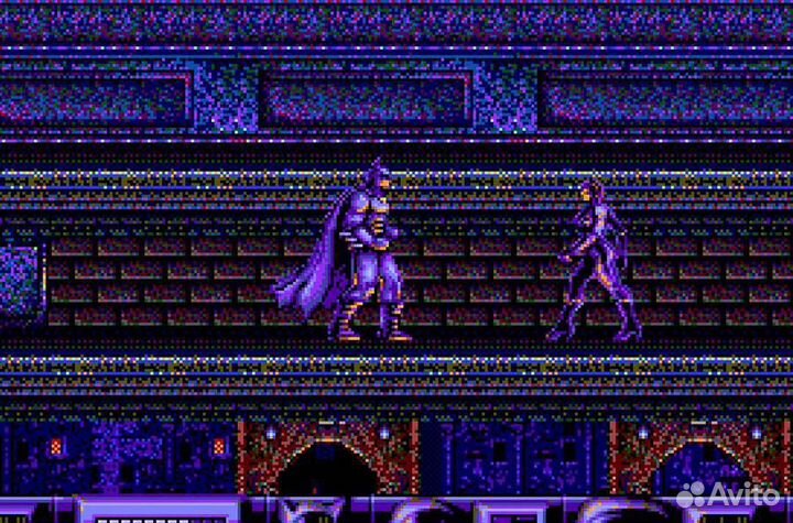 Картридж Sega batman returns