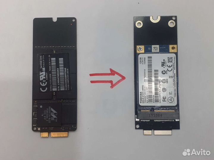 Переходник для ssd в Mac Apple
