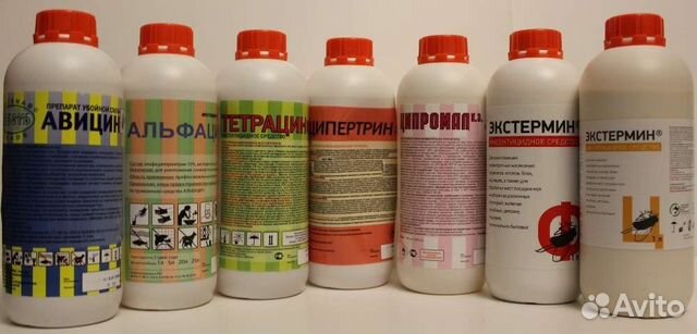 Средства от насекомых (тараканы,клопы, муравьи и т