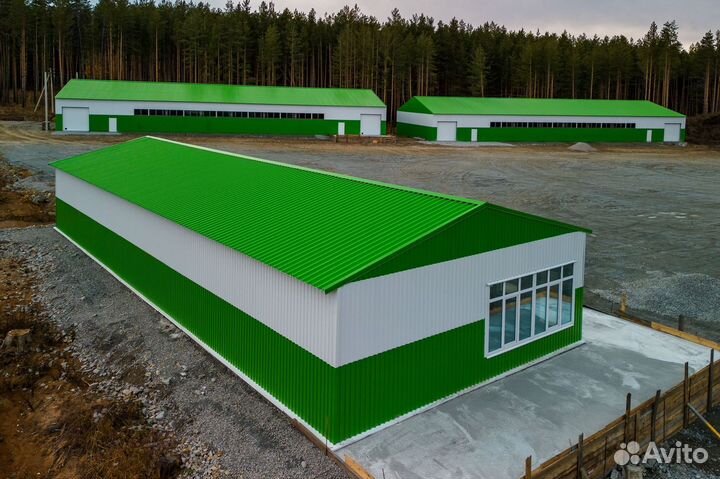 Ангар металлический