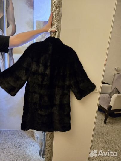 Шуба соременная норковая blackglama