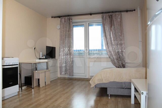 Сдается студия 18 м² в Новосибирске, метро Золотая нива, посуточная аренда