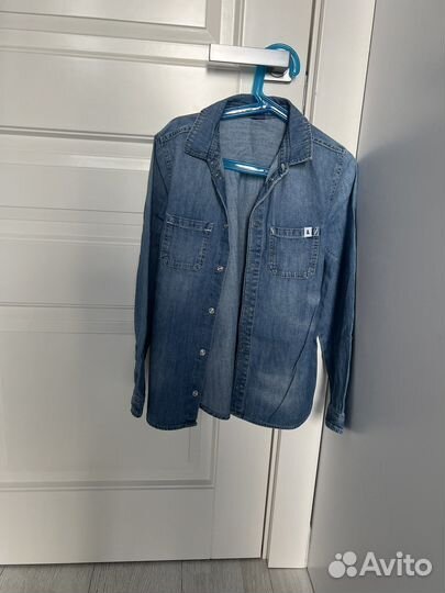 Джинсовая рубашка нм