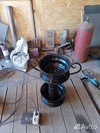 Мангал из газового баллона