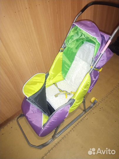 Санки коляска ника