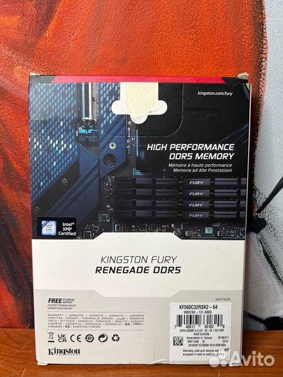 Kingston Fury Renegade Silver DDR5 6000MHz 64GB