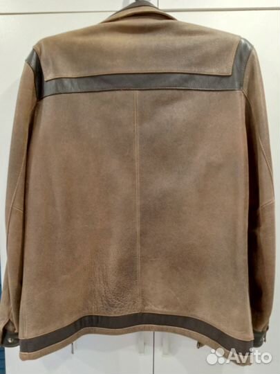 Кожаная куртка мужская