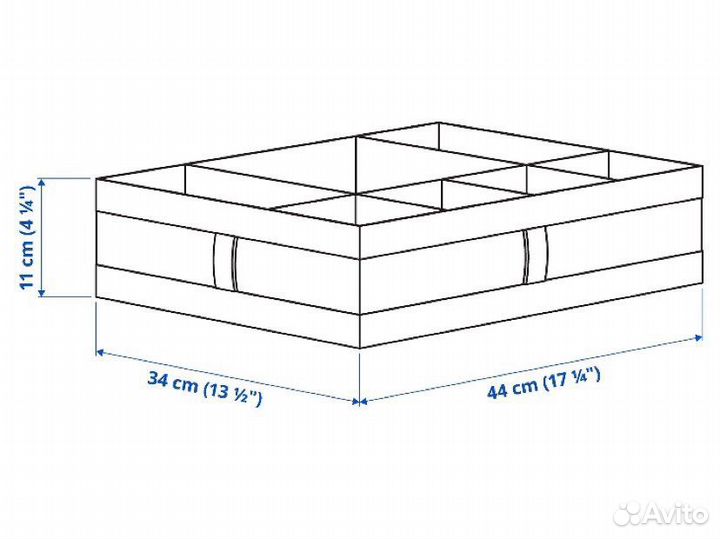 Органайзер IKEA скубб