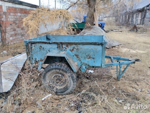 Телега одноосная для УАЗ