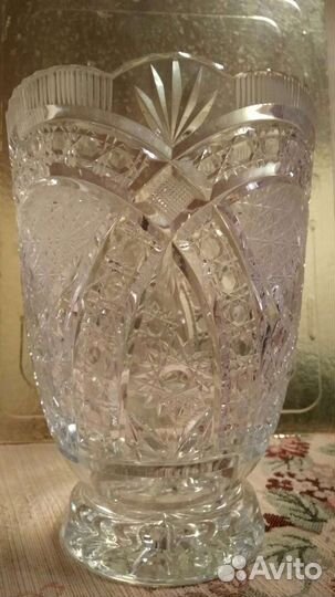 Хрустальные вазы Чехословакия