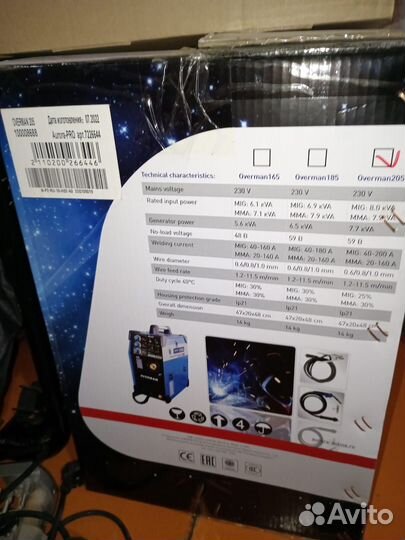 Инверторный сварочный полуавтомат